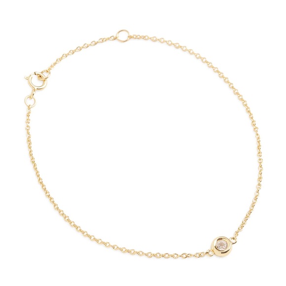Marrin Costello Jewelry - MARRIN COSTELLO Soleil Bracelet Curateur Revolve Anthropologie White Topaz Gold